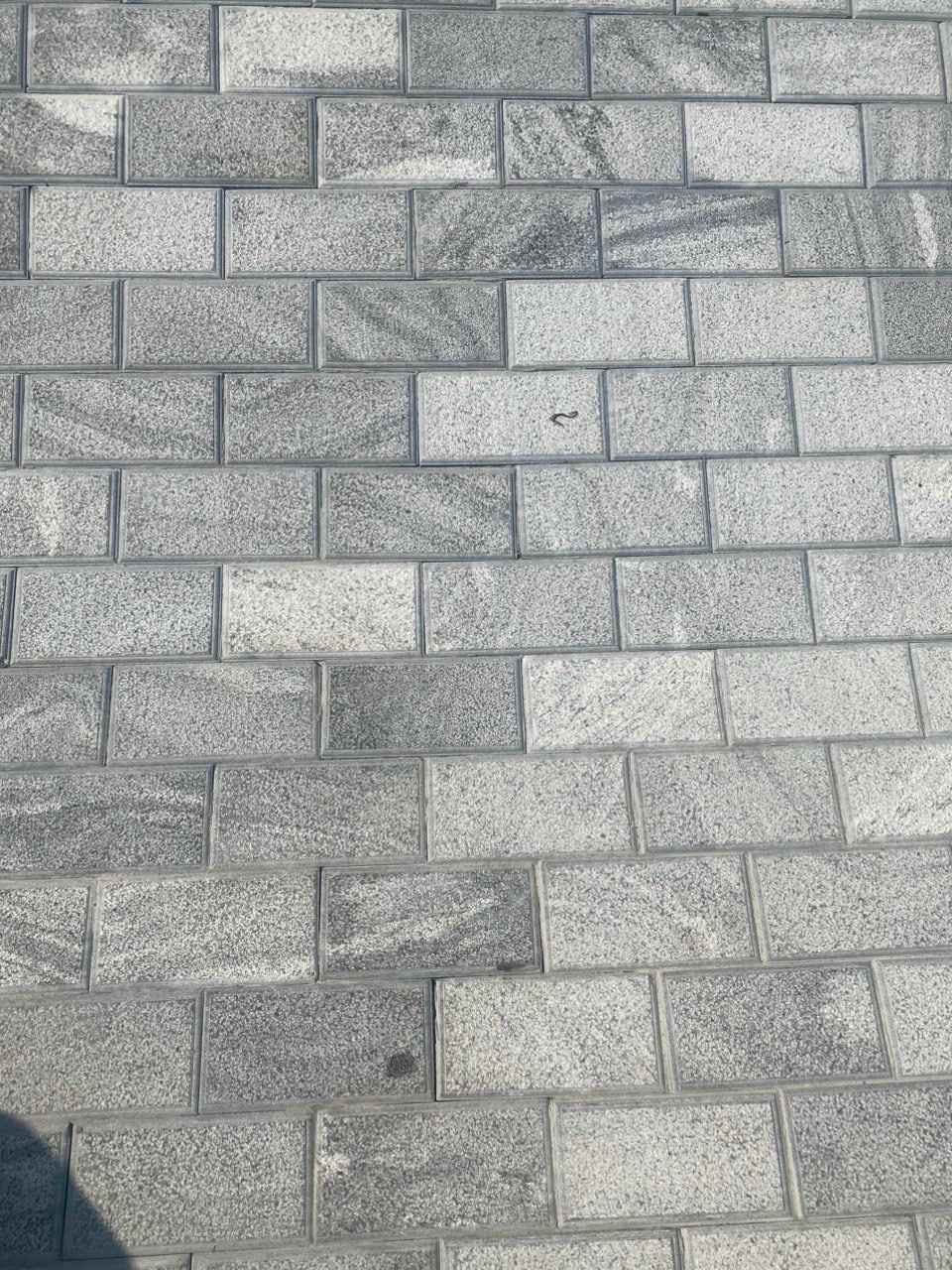Đá giả cổ băm xám 10x20 ốp tường trang trí