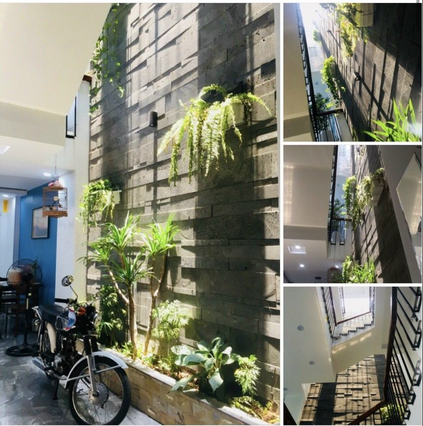 đá ghép tổ ong xám
