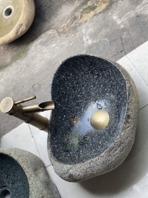 chậu rửa đá cuội