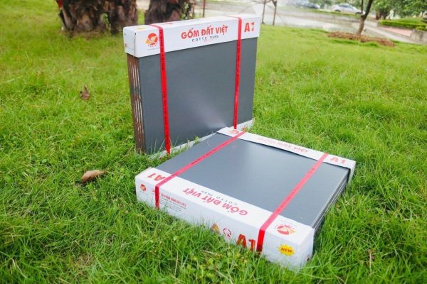 gạch cotto đất việt men ghi