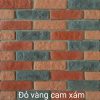 Gạch cổ đỏ vàng cam xám