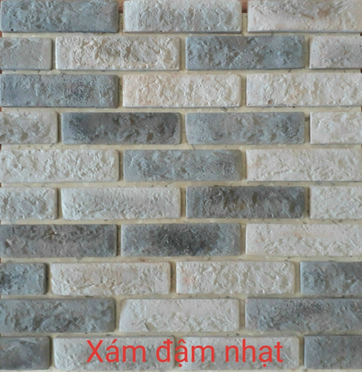 Gạch giả cổ xám đậm nhạt 2 Gạch giả cổ xám đậm nhạt