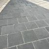 Đá bazan đen khò lát sân 30x30